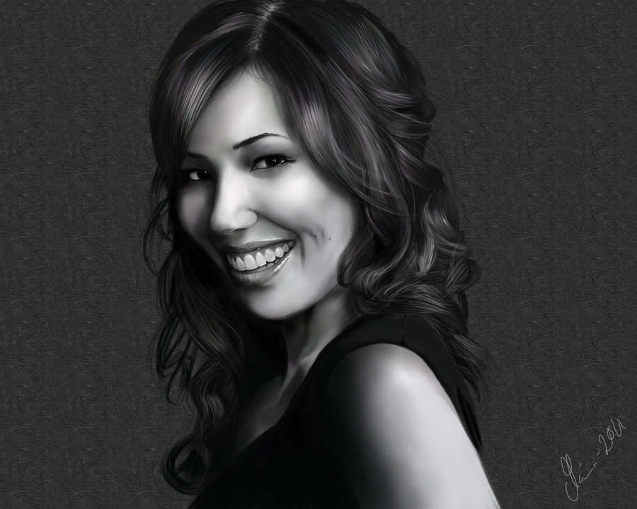 Michaela Conlin from Bones as Angela Montenegro drawn by Phi1grim