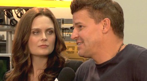 Emily Deschanel and David Boreanaz