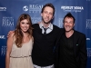 NEWPORT BEACH, CA - APRIL 26: (L-R) Actress Jamie-Lynn Sigler, actor Joel David Moore and director Bryan Fogel attend the World Premiere Of 'Jewtopia' at the Newport Beach Film Festival at Edwards Big Newport 300 on April 26, 2012 in Newport Beach, California. (Photo by Tiffany Rose/WireImage)