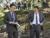 BONES:   Booth (David Boreanaz, R) and Aubrey (John Boyd, L) arrive at a crime scene in the first part of the special two-hour "The Lost in the Found"/"The Verdict in the Victims" episode of BONES airing Thursday, May 7 (8:00-10:00 PM ET/PT) on FOX.  ©2015 Fox Broadcasting Co.  Cr:  Jennifer Clasen/FOX