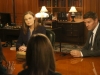 BONES:   Brennan (Emily Deschanel, L) and Booth (David Boreanaz, R) question students at an elite private school in the first part of the special two-hour "The Lost in the Found"/"The Verdict in the Victims" episode of BONES airing Thursday, May 7 (8:00-10:00 PM ET/PT) on FOX.  ©2015 Fox Broadcasting Co.  Cr:  Patrick McElhenney/FOX