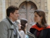 BONES: Brennan (Emily Deschanel) and Booth (David Boreanaz) travel from D.C. to London for Brennan to guest-lecture at Oxford University and for Booth to speak at Scotland Yard, when they are asked by local officials to lend their expertise to a high-profile murder investigation in the BONES two-hour season premiere episode “Yanks in the U.K.” (parts 1 and 2) airing Wednesday, Sept. 3 (8:00-10:00 PM ET/PT) on FOX. ©2008 Fox Broadcasting Co.  Cr:  Jay Maidment/FOX
