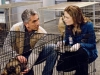 BONES:  "The Dog Whisperer" Cesar Millan (L) steps in to help Brennan (Emily Deschanel, R) and Booth when they discover a dog- fighting ring may be connected to the death of a veterinarian in the BONES episode "The Finger in the Nest" airing Wednesday, Sept. 17 (8:00-9:00 PM ET/PT) on FOX.  ©2008 Fox Broadcasting Co.  Cr:  Mark Lipson/FOX