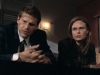 BONES:  When Booth (David Boreanaz, L) and Brennan (Emily Deschanel, R) find a severed body in the Chesapeake Bay, they investigate the parishioners of a small community church in the BONES episode "The He in the She" airing Wednesday, Oct. 8 (8:00-9:00 PM ET/PT) on FOX.  ©2008 Fox Broadcasting Co.  Cr:  FOX