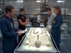 BONES:  The Jeffersonian team (L-R:  TJ Thyne, Tamara Taylor, guest star Ryan Cartwright and Emily Deschanel) examines the remains of a severed body found in the Chesapeake Bay in the BONES episode "The He in the She" airing Wednesday, Oct. 8 (8:00-9:00 PM ET/PT) on FOX.  ©2008 Fox Broadcasting Co.  Cr:  FOX