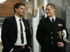 BONES:  Booth (David Boreanaz, L) introduces his younger brother Jared (guest star Brendan Fehr, R) to the Jeffersonian team in the BONES episode "The Con Man in the Meth Lab" airing Wednesday, Nov. 12 (8:00-9:00 PM ET/PT) on FOX.  ©2008 Fox Broadcasting Co.  Cr:  Greg Gayne/FOX