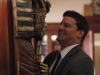 BONES: Booth (David Boreanaz) examines a sarcophagus in the BONES episode "A Night at the Bones Museum" airing Thursday, Oct. 15 (8:00-9:00 PM ET/PT) on FOX.  ©2009 Fox Broadcasting Co.  Cr:  Greg Gayne/FOX