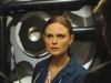 BONES:  Brennan (Emily Deschanel, C) and the Jeffersonian team investigate the remains of a chicken farmer whose body is found mutilated on a river bank in the BONES episode "The Tough Man in the Tender Chicken" airing Thursday, Nov. 5 (8:00-9:00 PM ET/PT) on FOX.   ©2009 Fox Broadcasting Co.  Cr:  Ray Mickshaw/FOX