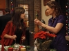 BONES:  Brennan (Emily Deschanel, R) and her cousin Margaret Whitesell (guest star Zooey Deschanel, L) spend their first Christmas together in the BONES episode "The Goop on the Girl" airing Thursday, Dec. 10 (8:00-9:00 PM ET/PT) on FOX.  ©2009 Fox Broadcasting Co.  Cr:  Greg Gayne/FOX