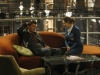 BONES:  Brennan (Emily Deschanel, R) and Booth (David Boreanaz, L) discuss the identity of a mysterious skeleton  brought to the lab for identification in "The Proof in the Pudding" airing Thursday, Jan. 21 (8:00-9:00 PM ET/PT) on FOX.  ©2010 Fox Broadcasting Co.  Cr:  Michael Desmond/FOX