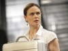 BONES:  Brennan (Emily Deschanel) is skeptical about the parameters placed on her and the Jeffersonian team when they are forced to identify a mysterious skeleton in "The Proof in the Pudding" airing Thursday, Jan. 21 (8:00-9:00 PM ET/PT) on FOX.  ©2010 Fox Broadcasting Co:  Cr:  Adam Taylor/FOx
