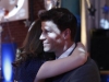 BONES:  Brennan (Emily Deschanel, L) and Booth (David Boreanaz, R) pose as a married couple when they investigate a murder that occurred near Brennan's high school and just days before her 15-year reunion in the BONES episode "The Death of the Queen Bee" airing Thursday, April 15 (8:00-9:00 PM ET/PT) on FOX.  ©2010 Fox Broadcasting Co.  Cr:  Greg Gayne/FOX