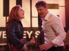 BONES:  Brennan (Emily Deschanel, L) and Booth (David Boreanaz, R) get their chance to perform on stage when they investigate the death of a rich adventure seeker and are led to a rock-and-roll fantasy camp in the BONES episode "The Rocker in the Rinse Cycle" airing Thursday, April 29 (8:00-9:00 PM ET/PT) on FOX.  ©2010 Fox Broadcasting Co.  Cr:  Greg Gayne/FOX