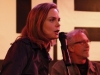 BONES:  Brennan (Emily Deschanel) performs on stage when she and Booth investigate the death of a rich adventure seeker, and are led to a rock-and-roll fantasy camp in the BONES episode "The Rocker in the Rinse Cycle" airing Thursday, April 29 (8:00-9:00 PM ET/PT) on FOX.  ©2010 Fox Broadcasting Co.  Cr:  Greg Gayne/FOX