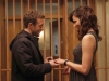 BONES:  After they are arrested driving back from a crime scene, Hodgins (TJ Thyne, L) and Angela (Michaela Conlin, R) make an important decision in the BONES episode "The Witch in the Wardrobe" airing Thursday, May 6 (8:00-9:00 PM ET/PT) on FOX.  Â©2010 Fox Broadcasting Co.  Cr:  Greg Gayne/FOX