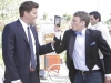 BONES:  Booth (David Boreanaz, L) questions a street performer (Alex Weed, R)   in "The Bones That Weren't" episode of BONES airing Thursday, Nov. 4 (8:00-9:00 PM ET/PT) on FOX.  ©2010 Fox Broadcasting Co.  Cr:  Adam Taylor/FOX