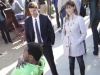 BONES:  Brennan (Emily Deschanel, R) and Booth (David Boreanaz, L) watch a street performer (guest star Stephen "tWitch" Boss, a SO YOU THINK YOU CAN DANCE All-Star) who is a suspect in the murder of a ballet dancer in "The Bones That Weren't" episode of BONES airing Thursday, Nov. 4 (8:00-9:00 PM ET/PT) on FOX.  ©2010 Fox Broadcasting Co.  Cr:  Adam Taylor/FOX