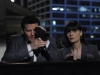 BONES:  Brennan (Emily Deschanel, R) and Booth (David Boreanaz, L) will go to any lengths necessary to ensure justice is served when they try to catch suspect-at-large Jacob Broadsky in "The Killer in the Crosshairs" episode of BONES airing Thursday, March 10 (9:00-10:00 PM ET/PT) on FOX.  ©2011 Fox Broadcasting Co.  Cr:  Ray Mickshaw/FOX