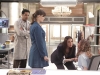 BONES:  When a 15-year-old Jane Doe (guest star McKenzie Applegate, R) is found on the streets, it is up to Brennan (Emily Deschanel, second from L), Jeffersonian Intern Arastoo Vaziri (guest star Pej Vahdat, L) and the entire Jeffersonian team with the help of a Child Protective Services Agent (guest star Michelle Gardner, second from R) to figure out her history and if she is responsible for a recent murder in