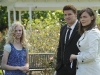 BONES:  Brennan (Emily Deschanel, R) and Booth (David Boreanaz, C) help reunite a Jane Doe (guest star McKenzie Applegate, L) with her family in
