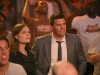 BONES:  Brennan (Emily Deschanel, L) and Booth (David Boreanaz, R) attend the Gluttony Games, an eating contest, in