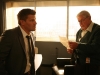 BONES:  Booth's (David Boreanaz, L) grandfather (guest star Ralph Waite, R) breaks some unexpected news to him in