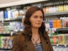 BONES:  Brennan (Emily Deschanel) visits a supermarket to investigate the murder of an extreme couponer in the "The Bump in the Road" episode of BONES airing Monday, April 9 (8:00-9:00 PM ET/PT) on FOX.  ©2012 Fox Broadcasting Co.  Cr:  Ray Mickshaw/FOX