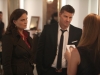 BONES:  Brennan (Emily Deschanel, L) and Booth (David Boreanaz, R) question a hair salon owner in the "The Don't in the Do" episode of BONES airing Monday, April 16 (8:00-9:00 PM ET/PT) on FOX. ©2012 Fox Broadcasting Co. Cr: Patrick McElhenney/FOX