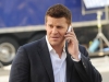 BONES:  Booth (David Boreanaz) launches a murder investigation while in Los Angeles to consult on the production of a film based on Brennan's latest book in the "The Suit on the Set" episode of BONES airing Monday, May 7 (8:00-9:00 PM ET/PT) on FOX.  ©2012 Fox Broadcasting Co.  Cr:  Ray Mickshaw/FOX