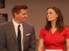 BONES:  Brennan (Emily Deschanel, R) presents new evidence at Christopher Pelant's appeal hearing in the "The Past in the Present" season finale episode of BONES airing Monday, May 14 (8:00-9:00 PM ET/PT) on FOX.  Also pictured:  David Boreanaz (L) ©2012 Fox Broadcasting Co.  Cr:  Patrick McElhenney/FOX