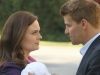 BONES:  Brennan (Emily Deschanel, L) and Booth (David Boreanaz, R) are faced with a difficult decision in the "The Past in the Present" season finale episode of BONES airing Monday, May 14 (8:00-9:00 PM ET/PT) on FOX.  ©2012 Fox Broadcasting Co.  Cr:  Patrick McElhenney/FOX