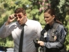 BONES:  Brennan (Emily Deschanel, R) and Booth (David Boreanaz, L) investigate a murder tied to the world of illegal animal trafficking in the "The Tiger in the Tale" episode of BONES airing Monday, Oct. 8 (8:00-9:00 PM ET/PT) on FOX.  Â©2012 Fox Broadcasting Co.  Cr:  Patrick McElhenney/FOX