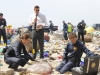 BONES:  Brennan (Emily Deschanel, L), Booth (David Boreanaz, C) and Hodgins (TJ Thyne, R) investigate remains found mysteriously sealed in an impenetrable pod in the "The Bod in the Pod" episode of BONES airing Monday, Nov. 19 (8:00-9:00 PM ET/PT) on FOX.  Â©2012 Fox Broadcasting Co.  Cr:  Ray Mickshaw/FOX