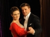 BONES:  Brennan (Emily Deschanel, L) and Booth (David Boreanaz, R) go undercover on a ballroom dancing television competition in the "The Diamond in the Rough" episode of BONES, the first of a special two-hour episode,  airing Monday, Jan. 14 (8:00-9:00 PM ET/PT) on FOX.  ©2012 Fox Broadcasting Co.  Cr:  Ray Mickshaw/FOX