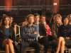 BONES:  L-R:  Angela (Michaela Conlin), Hodgins (TJ Thyne), Sweets (John Francis Daley), Jeffersonian intern Wendall Bray (guest star Michael Grant Terry) and Cam (Tamara Taylor) watch Brennan and Booth perform when they go undercover on a ballroom dancing television competition in the "The Diamond in the Rough" episode of BONES, the first of a special two-hour episode,  airing Monday, Jan. 14 (8:00-9:00 PM ET/PT) on FOX. ©2012 Fox Broadcasting Co.  Cr:  Patrick McElhenney/FOX