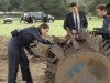 BONES:  L-R:  Brennan (Emily Deschanel), Booth (David Boreanaz), Hodgins (TJ Thyne) and Cam (Tamara Taylor) investigate remains found at a farm in the