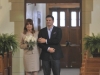 BONES:  Booth (David Boreanaz, R) gets ready to walk his mother (guest star Joanna Cassidy, L) down the aisle in the