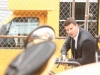BONES: During his investigation into the murder of an accountant for the state department, Booth (David Boreanaz) chases a suspect who was caught clearing away evidence at the victim's condo in the "The Secrets in the Proposal" season premiere episode of BONES airing Monday, Sept. 16 (8:00-9:00 PM ET/PT) on FOX. ©2013 Fox Broadcasting Co.  Cr: Patrick McElhenney/FOX