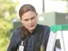 BONES:  Brennan (Emily Deschanel) investigates remains that were found being eaten by bobcats in the "The Cheat in the Retreat" episode of BONES airing Monday, Sept. 23 (8:00-9:00 PM ET/PT) on FOX. ©2013 Fox Broadcasting Co. Cr: Patrick McElhenney/FOX