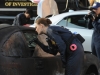 BONES:  Brennan (Emily Deschanel) investigates remains found in a burned car in the "El Carnicero en el Coche" episode of BONES airing Monday, Sept. 23 (8:00-9:00 PM ET/PT) on FOX.  Â©2013 Fox Broadcasting Co.  Cr:  Ray Mickshaw/FOX