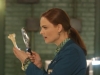 BONES:  Brennan (Emily Deschanel) finds a clue from Pelant in the "The Sense in the Sacrifice" episode of BONES airing Monday, Oct. 7 (8:00-9:00 PM ET/PT) on FOX.  Â©2013 Fox Broadcasting Co.  Cr:  Patrick McElhenney/FOX
