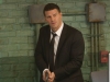 BONES:  Booth (David Boreanaz) searches for Brennan in the "The Sense in the Sacrifice" episode of BONES airing Monday, Oct. 7 (8:00-9:00 PM ET/PT) on FOX.  Â©2013 Fox Broadcasting Co.  Cr:  Patrick McElhenney/FOX