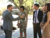 BONES:  Booth (David Boreanaz, L) asks the team (L-R:  Tamara Taylor, John Francis Daley, TJ Thyne and Michaela Conlin) to handle a murder case that occurs at the time of Brennan and Booth's wedding rehearsal, so that Brennan can focus on their wedding plans in the "The Woman in White" episode of BONES airing Monday, Oct. 21 (8:00-9:00 PM ET/PT) on FOX.  ©2013 Fox Broadcasting Co.  Cr:  Patrick McElhenney/FOX