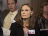 BONES:  Brennan (Emily Deschanel) is a juror on the trial of a professional soccer player who is accused of murdering his wife in the "The Fury in the Jury" time period premiere episode of BONES airing Friday, Nov. 15 (8:00-900 PM ET/PT) on FOX.  ©2013 Fox Broadcasting Company.  Cr:  Jennifer Clasen/FOX