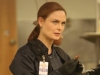 BONES: Brennan (Emily Deschanel) investigates remains that were tossed in a meat grinder and mixed into cans of stew served in a school cafeteria in the "The Mystery in the Meat" episode of BONES airing Friday, Nov. 22 (8:00-9:00 PM ET/PT) on FOX. ©2013 Fox Broadcasting Co.  Cr: Patrick McElhenney/FOX