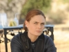 BONES:  Brennan (Emily Deschanel, L) investigates remains of a young girl found in a field in the "The Spark in the Park" episode of BONES airing Friday, Dec. 6 (8:00-9:00 PM ET/PT) on FOX.  ©2013 Fox Broadcasting Company.  Cr: Ray Mickshaw/FOX