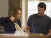 BONES:  A package filled with remains is delivered to Brennan (Emily Deschanel, L) and Booth's (David Boreanaz, R) home in the "The Ghost in the Killer" episode of BONES airing Friday, Jan. 10 (8:00-9:00 PM ET/PT) on FOX.  ©2013 Fox Broadcasting Co.  Cr:  Jennifer Clasen/FOX