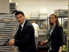 BONES:  Brennan (Emily Deschanel, R) and Booth (David Boreanaz, L) track a in their case in the "The Repo Man in the Septic Tank" episode of BONES airing Monday, March 17 (8:00-9:00 PM ET/PT) on FOX.  Â©2014 Fox Broadcasting Co.  Cr: Richard Foreman/FOX