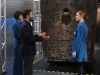 BONES:  Cam (Tamara Taylor, L) introduces Brennan (Emily Deschanel, R) to a new Jeffersonian intern Rodolfo Fuentes (guest star Ignacio Serricchio, C)  in the "The Repo Man in the Septic Tank" episode of BONES airing Monday, March 17 (8:00-9:00 PM ET/PT) on FOX.  Â©2014 Fox Broadcasting Co.  Cr: Ray Mickshaw/FOX