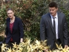 BONES: Brennan (Emily Deschanel, L) and Booth (David Boreanaz, R) find a cluster of marijuana plants growing in a national park in the "The High in the Low" episode of BONES airing Monday, April 17 (8:00-9:00 PM ET/PT) on FOX. Â©2014 Fox Broadcasting Co. Cr: Patrick McElhenney/FOX